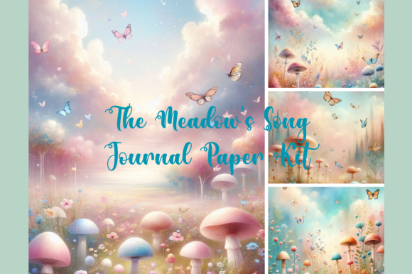 The Meadow’s Song – Printed Journal Paper Kit