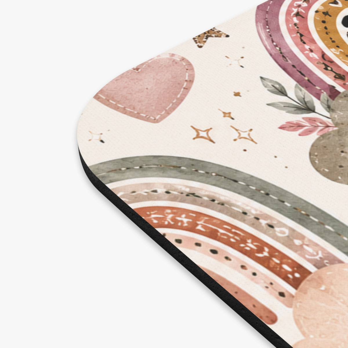 Boho Design Mouse Pad - Optimal Thickness & Durable Build