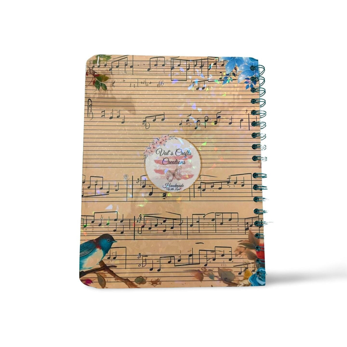 Make a Joyful Noise Inspirational Spiral Notebook