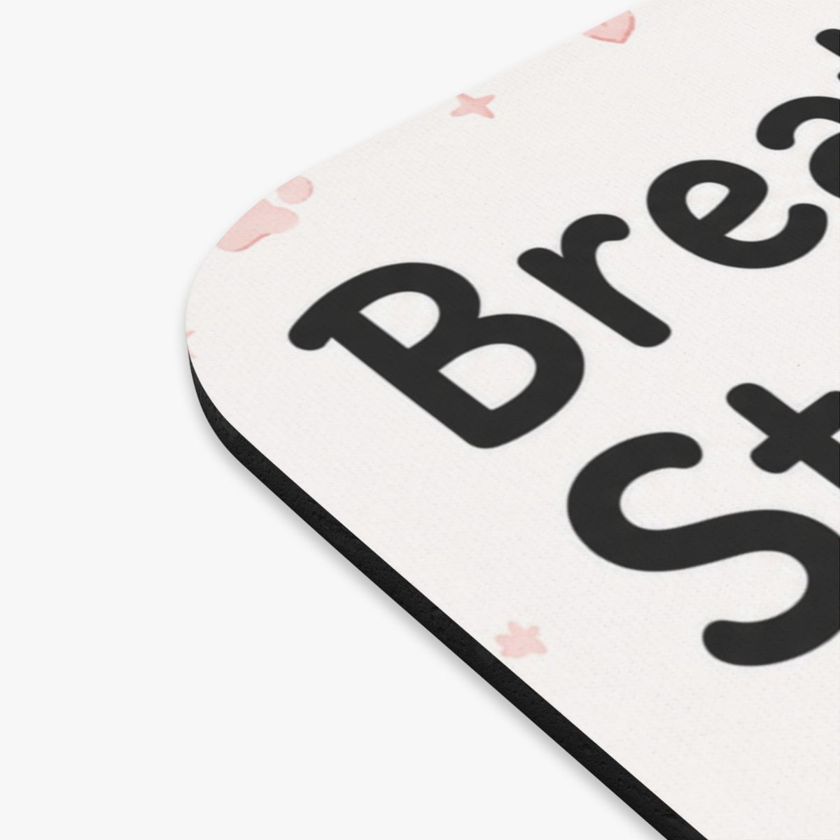 Breathe Stretch Meow Mouse Pad | Cute Stretching Cat Desk Mat