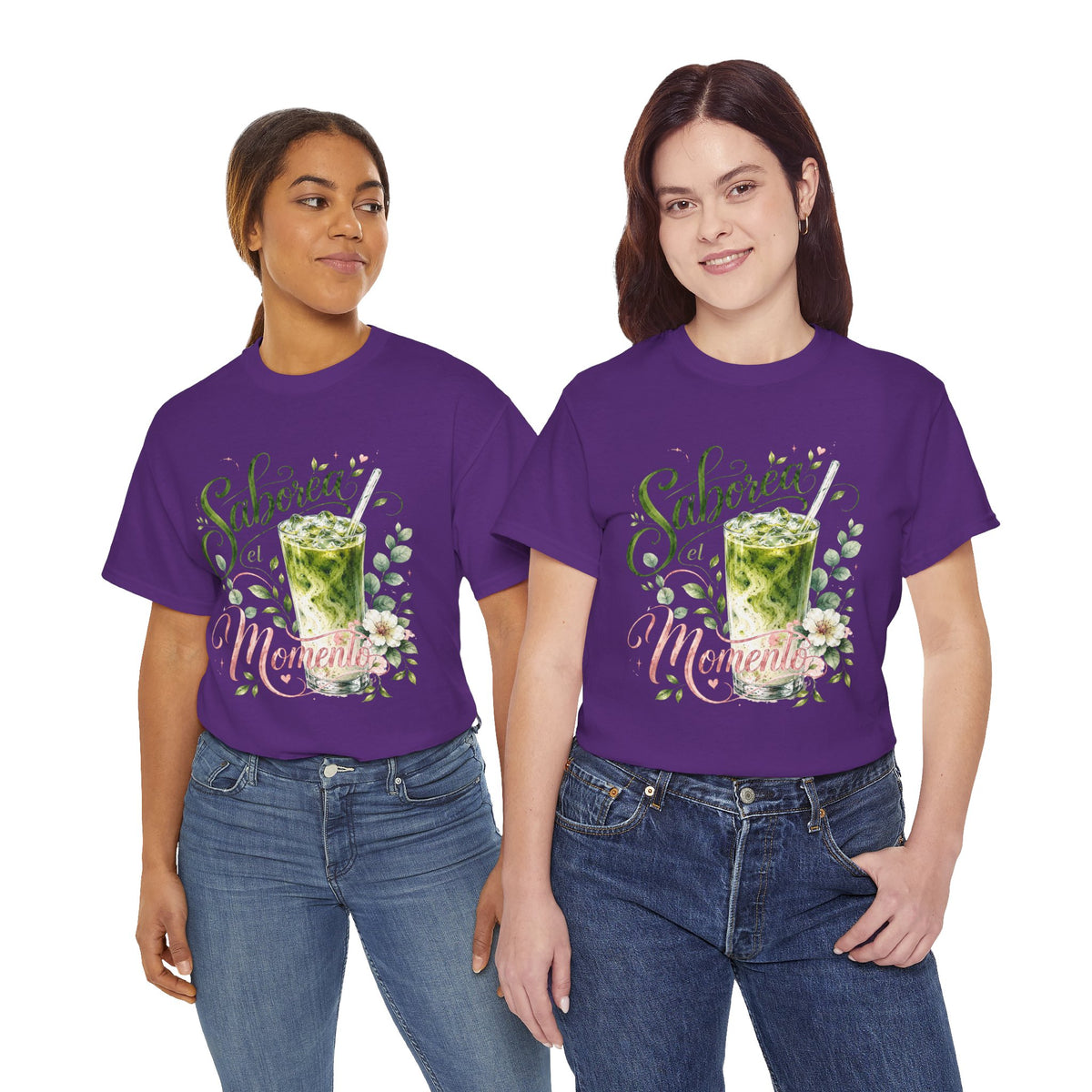 Saborea el Momento Shirt, Iced Matcha Lover Tee