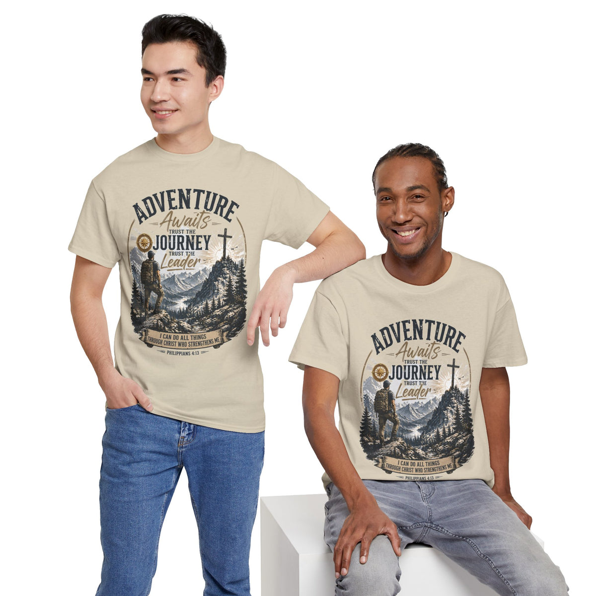 Adventure Awaits Unisex T-Shirt | Outdoor Travel Graphic Tee