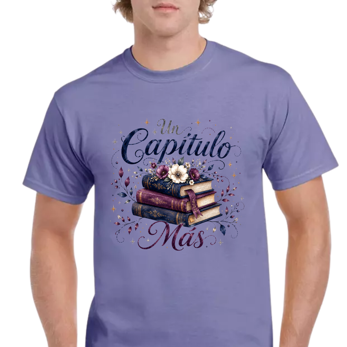 Un Capítulo Más Shirt, Spanish Book Lover Tee