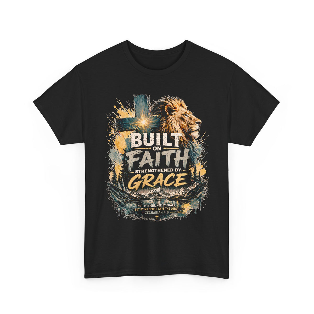 Built by Faith Christian T-Shirt | Unisex Faith Graphic Tee