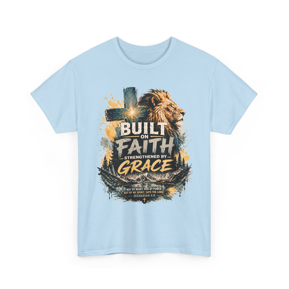 Built by Faith Christian T-Shirt | Unisex Faith Graphic Tee