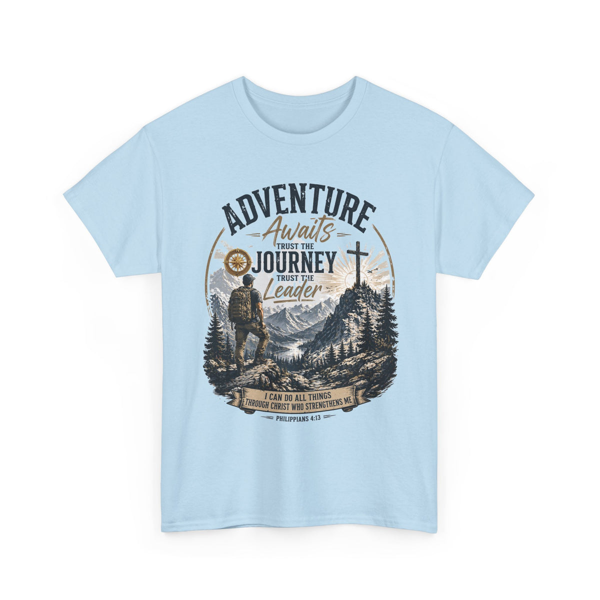 Adventure Awaits Unisex T-Shirt | Outdoor Travel Graphic Tee