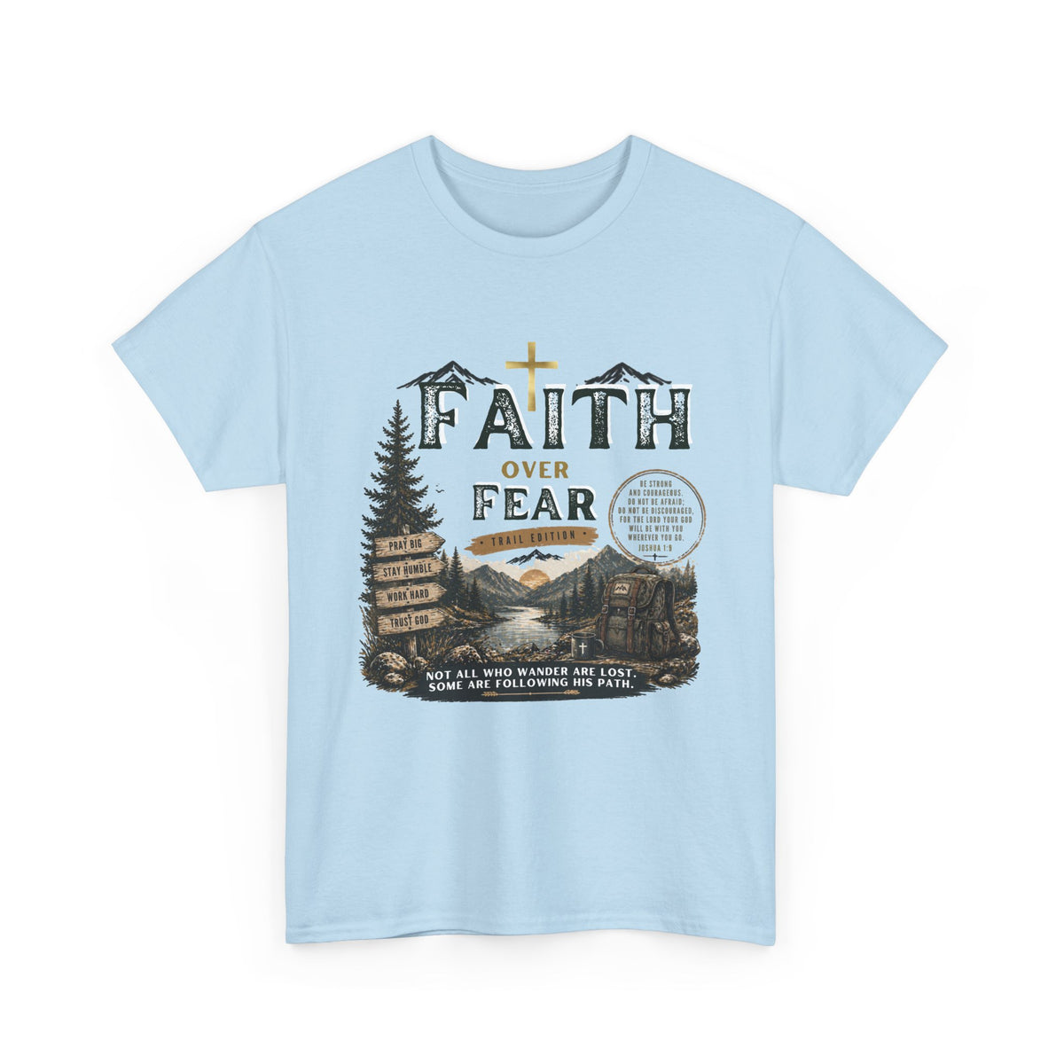 Faith Over Fear Christian T-Shirt | Unisex Faith Graphic Tee