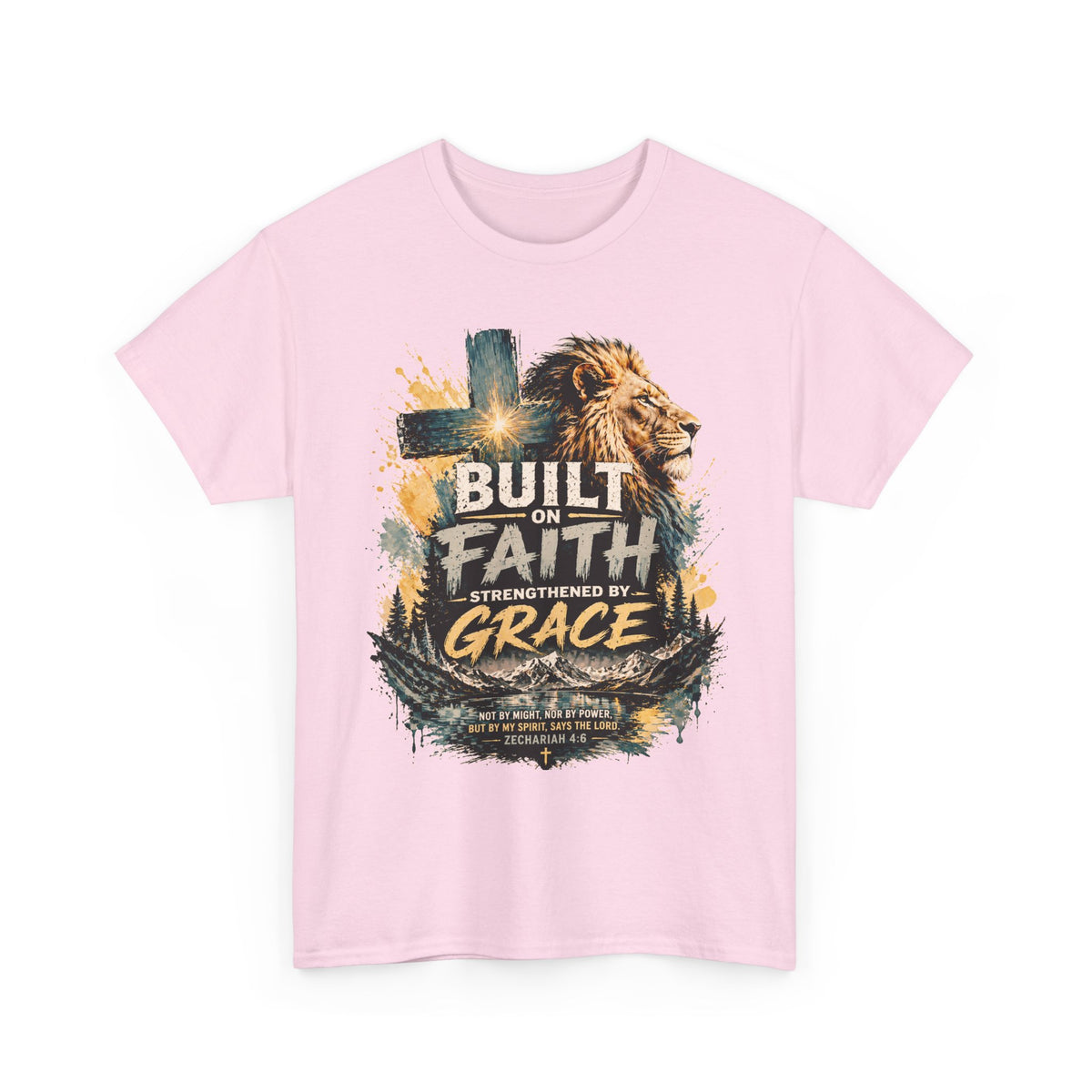 Built by Faith Christian T-Shirt | Unisex Faith Graphic Tee
