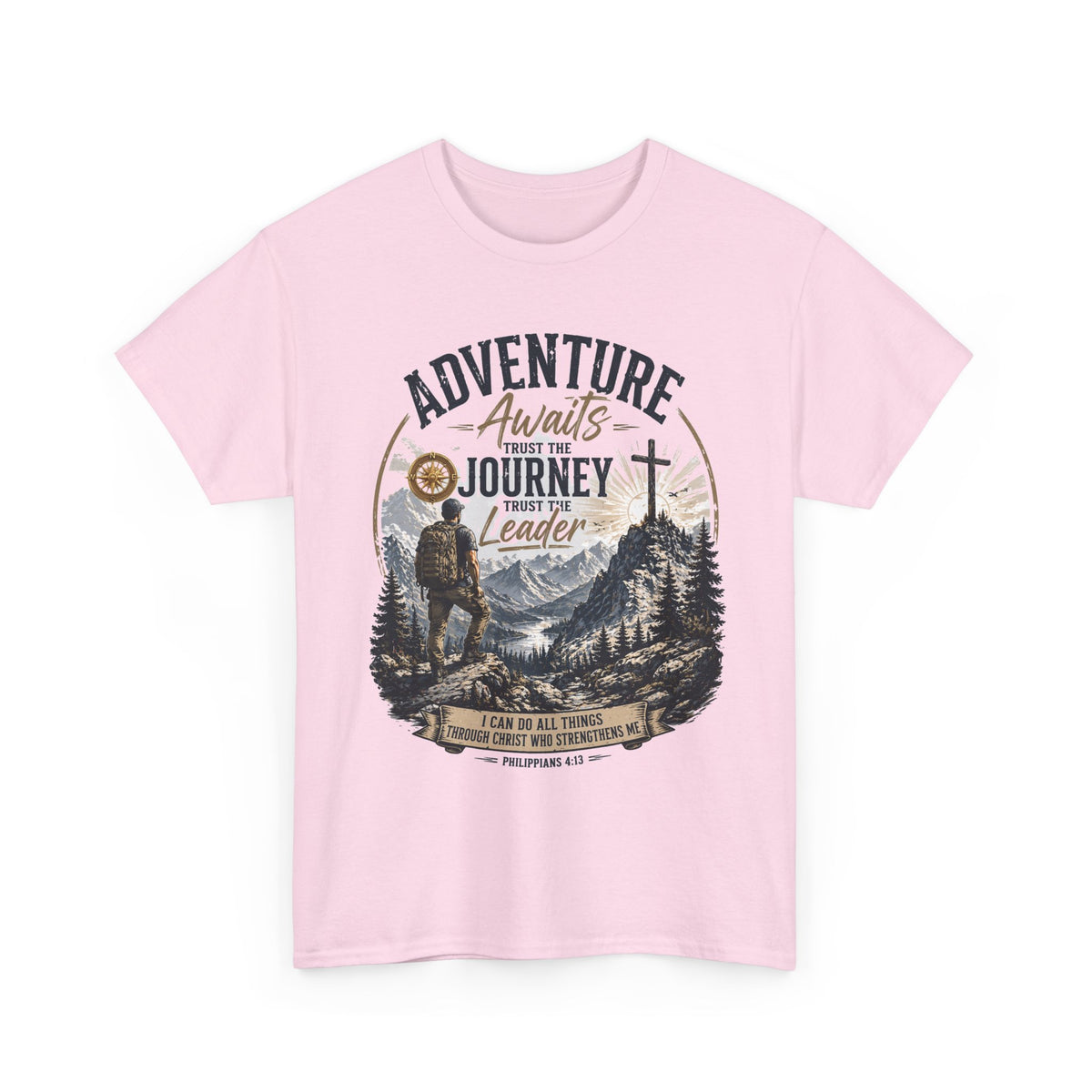 Adventure Awaits Unisex T-Shirt | Outdoor Travel Graphic Tee