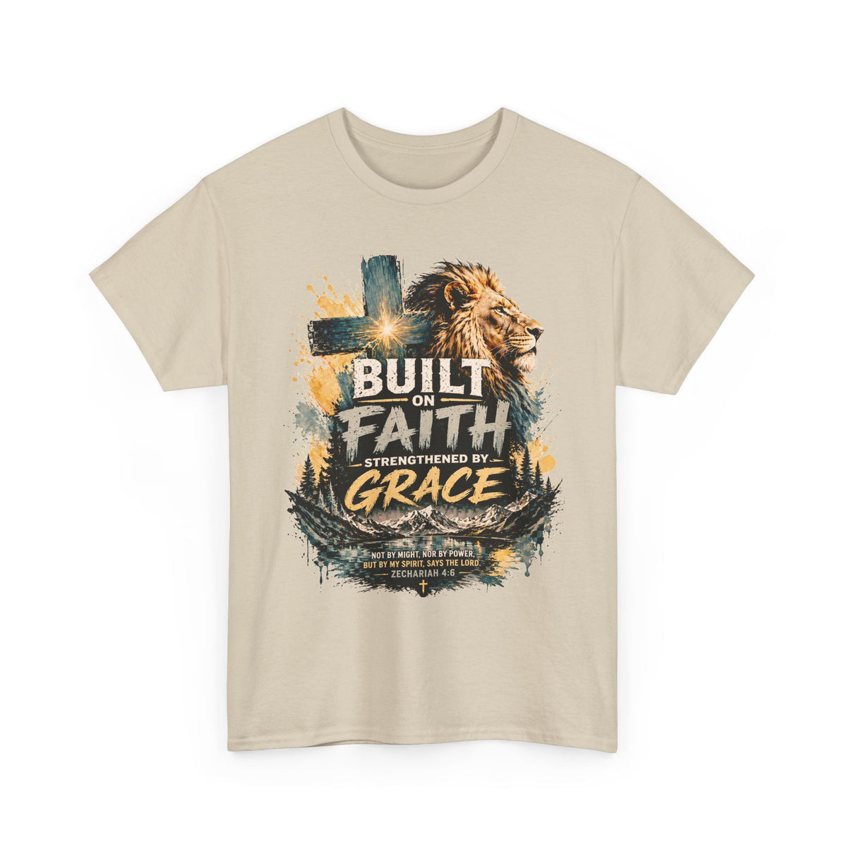 Built by Faith Christian T-Shirt | Unisex Faith Graphic Tee