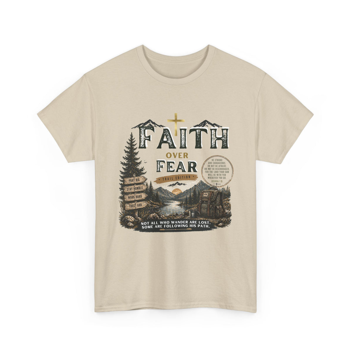 Faith Over Fear Christian T-Shirt | Unisex Faith Graphic Tee