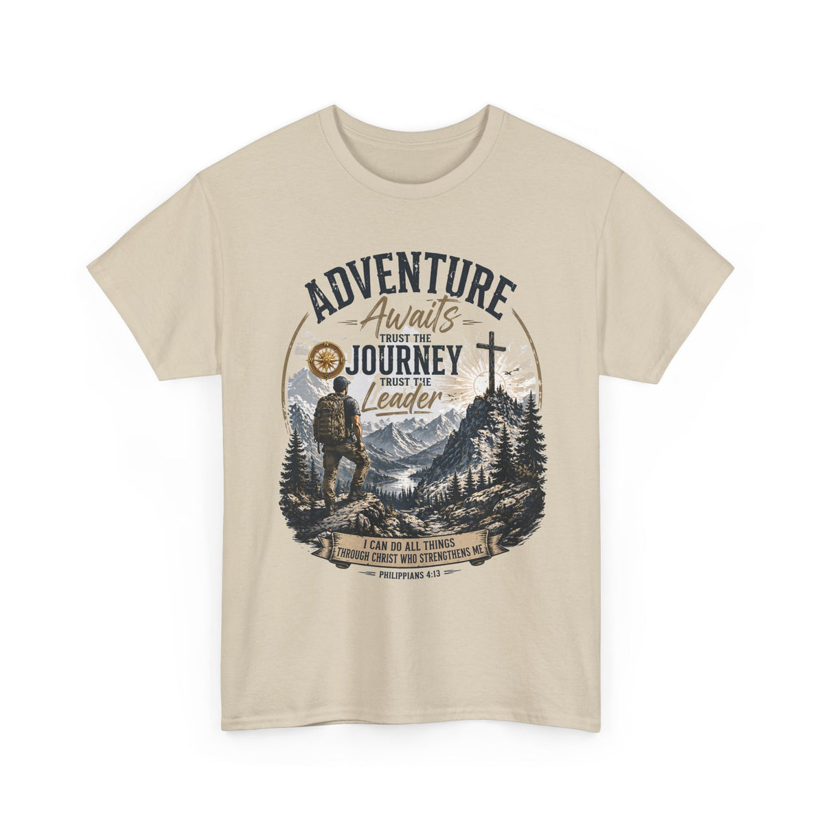 Adventure Awaits Unisex T-Shirt | Outdoor Travel Graphic Tee