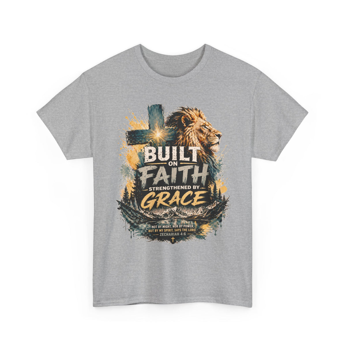Built by Faith Christian T-Shirt | Unisex Faith Graphic Tee