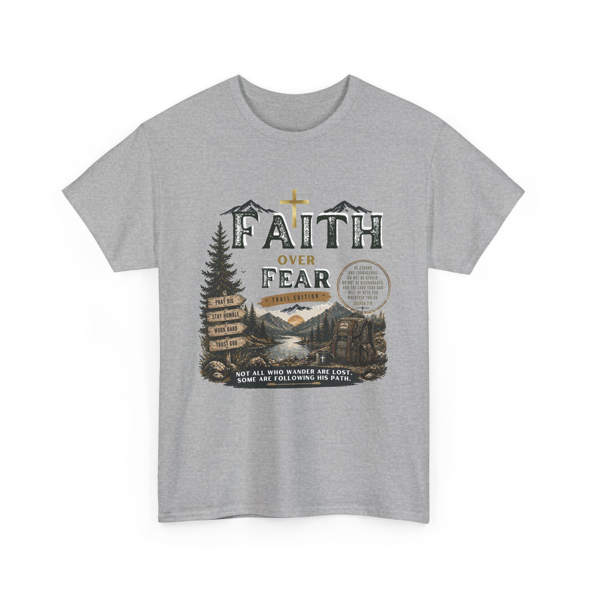 Faith Over Fear Christian T-Shirt | Unisex Faith Graphic Tee