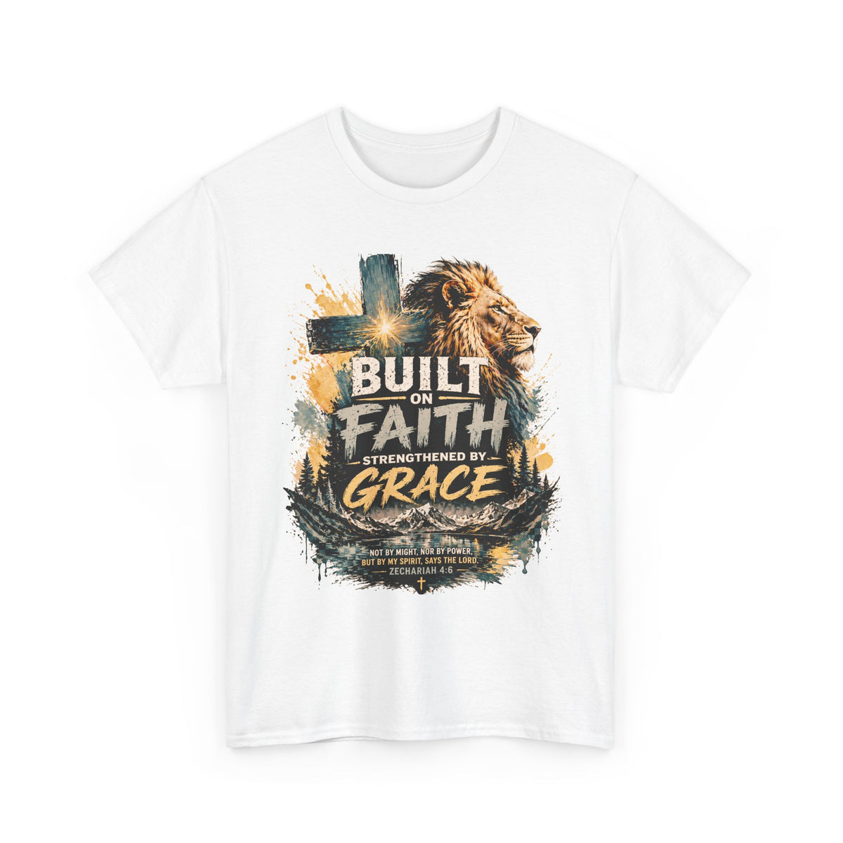 Built by Faith Christian T-Shirt | Unisex Faith Graphic Tee