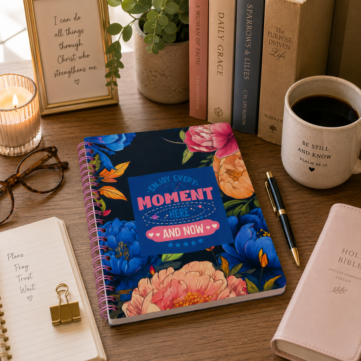 Enjoy Every Moment Spiral Notebook