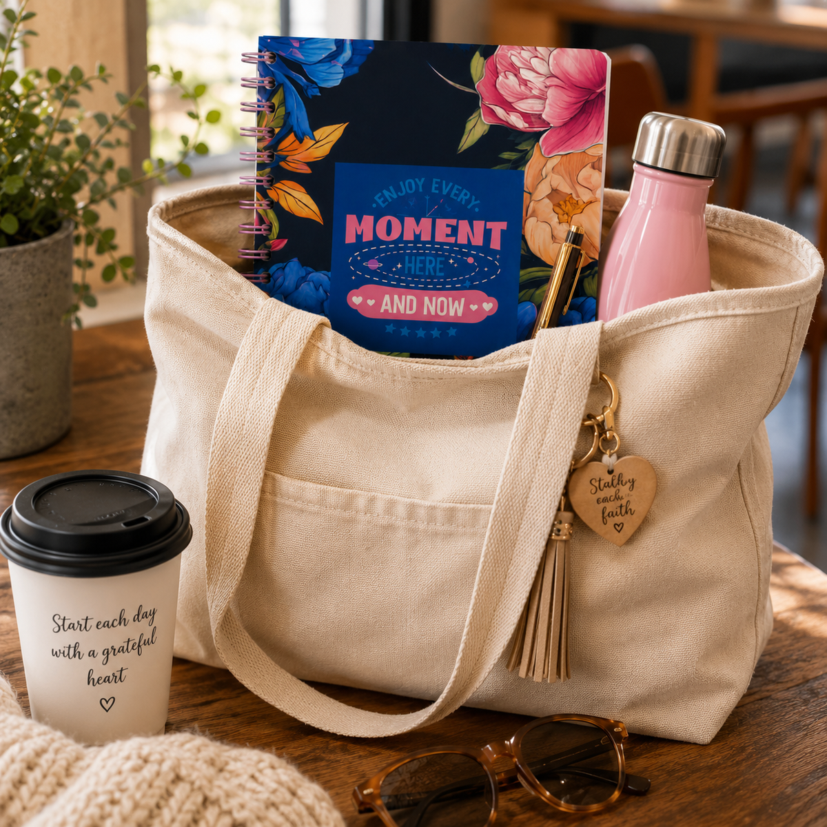Enjoy Every Moment Spiral Notebook