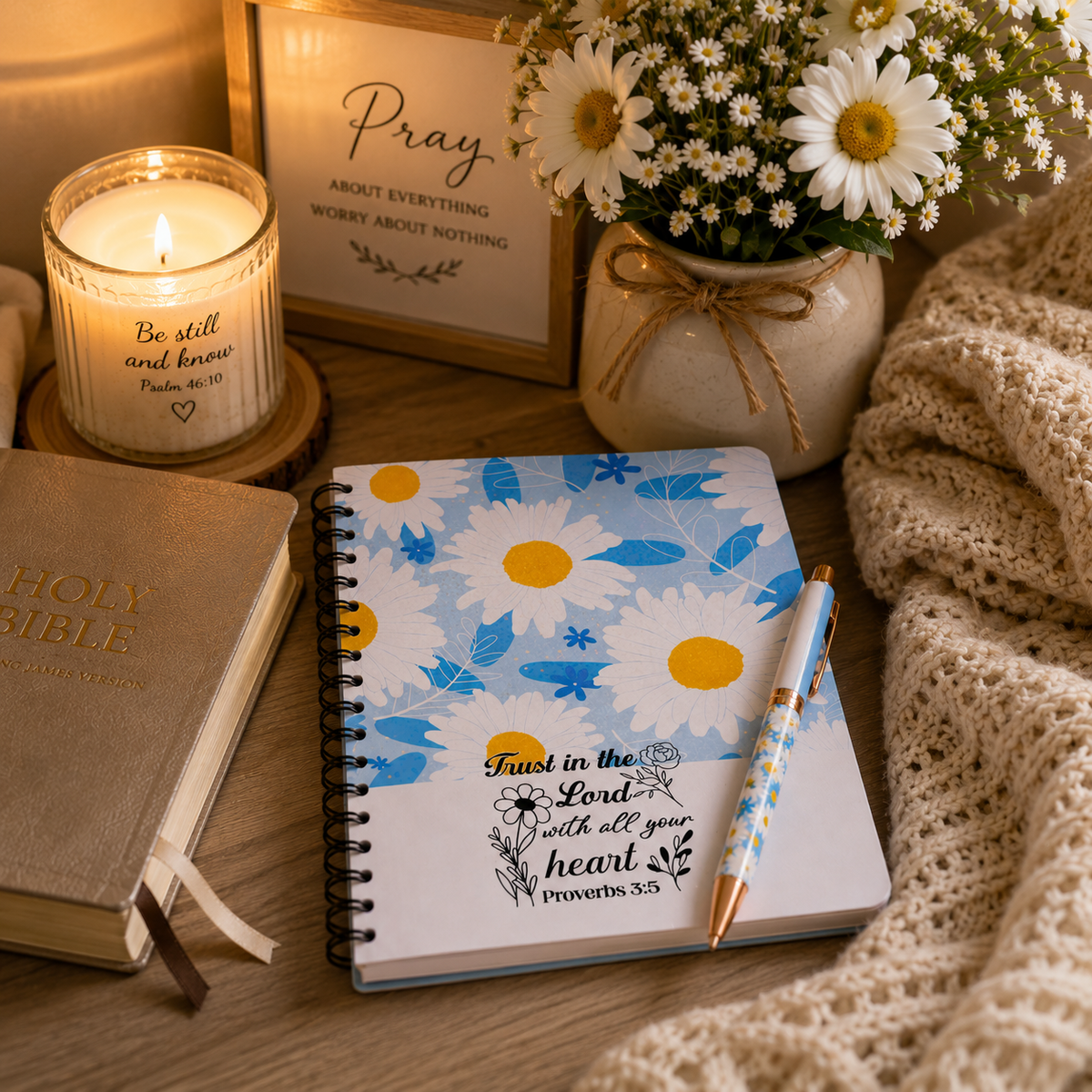 Trust in the Lord Spiral Notebook