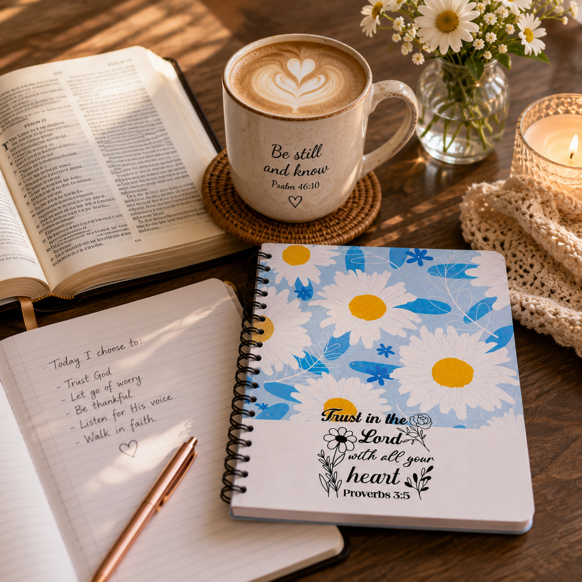 Trust in the Lord Spiral Notebook