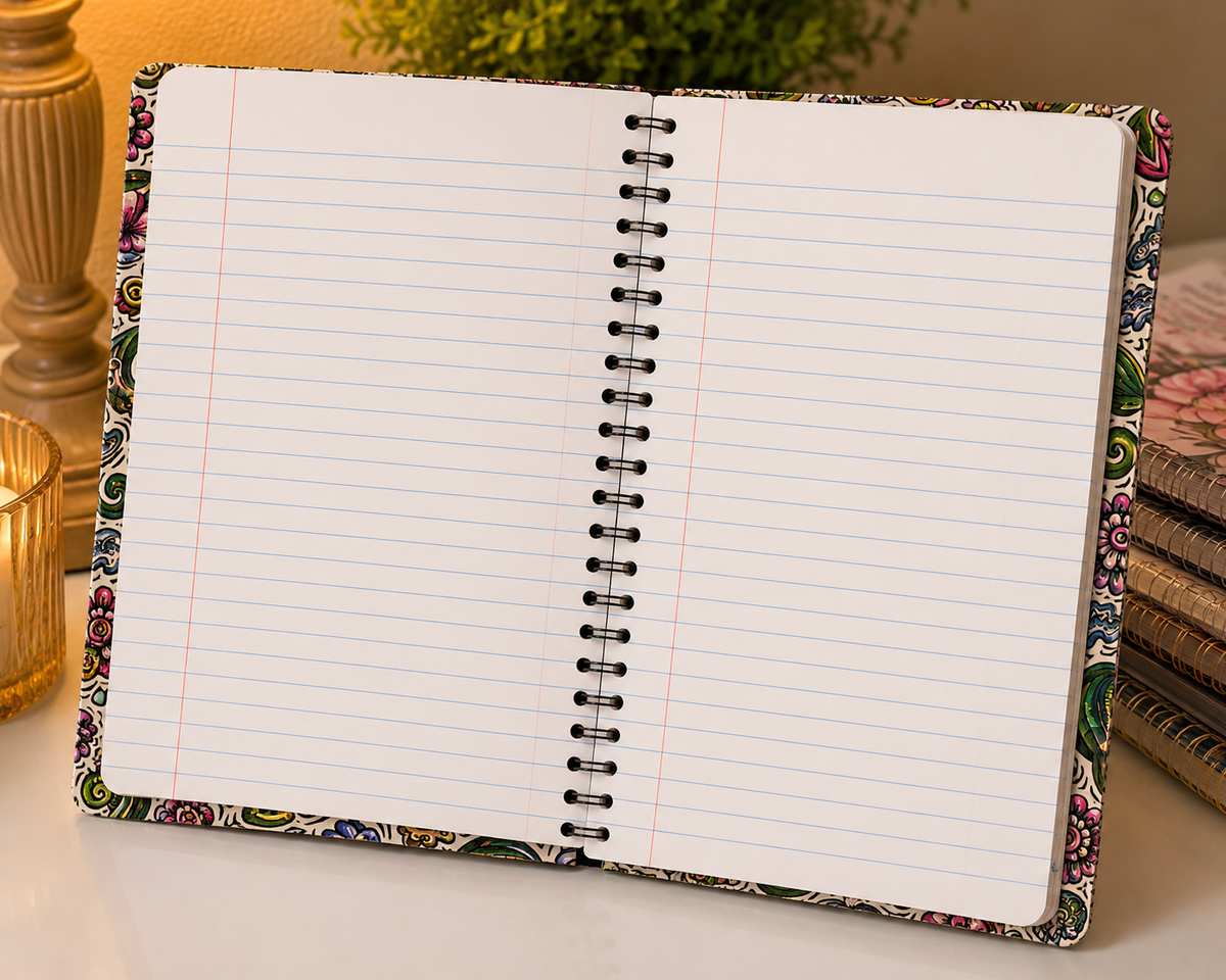 I will not be Shaken Spiral Notebook