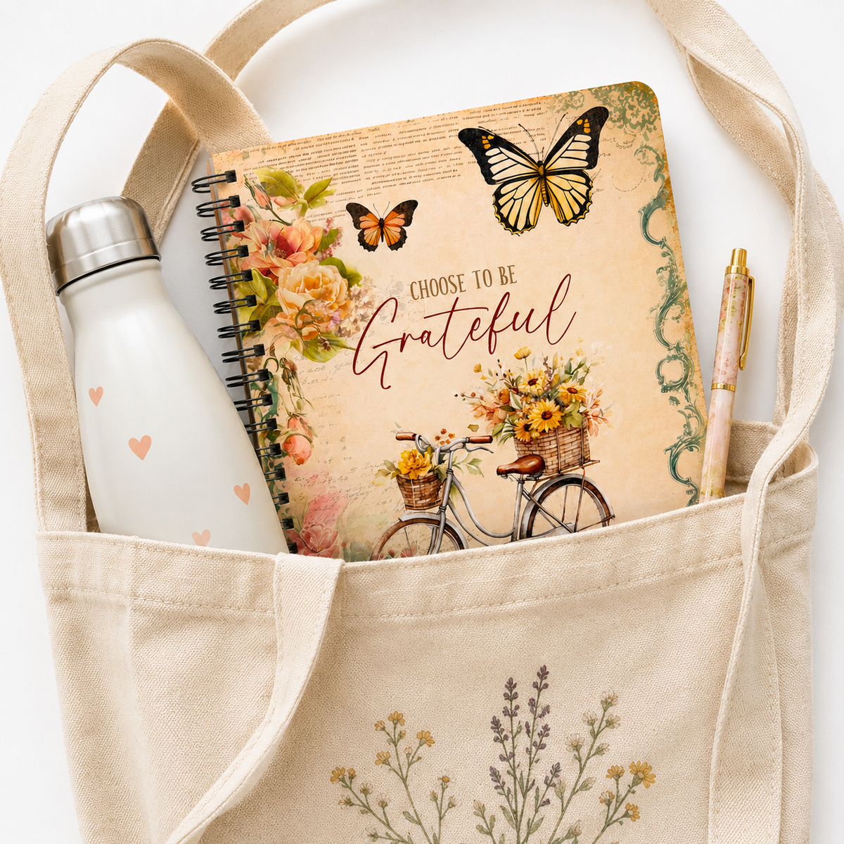 Choose to be Grateful Spiral Notebook