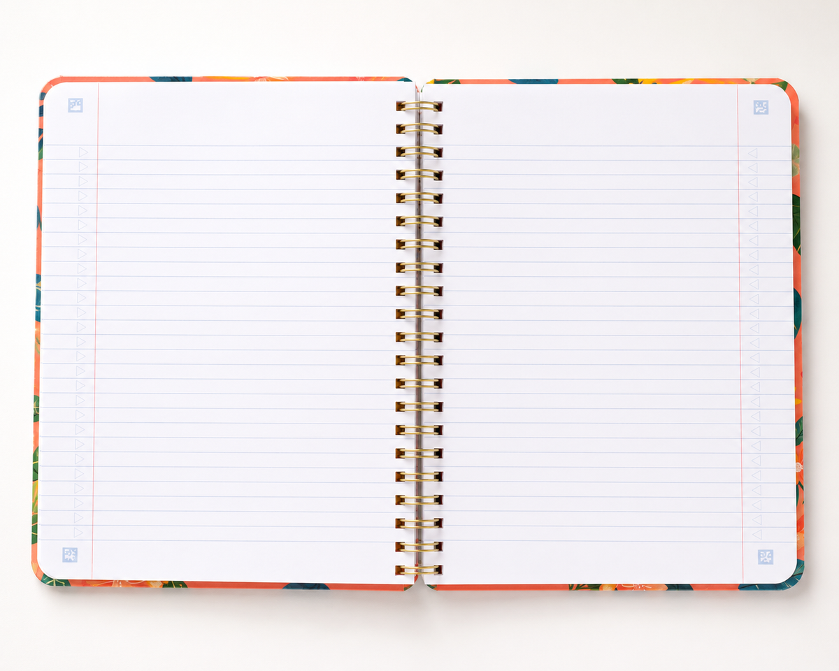 Be Brave Be Strong Be Fearless Spiral Notebook