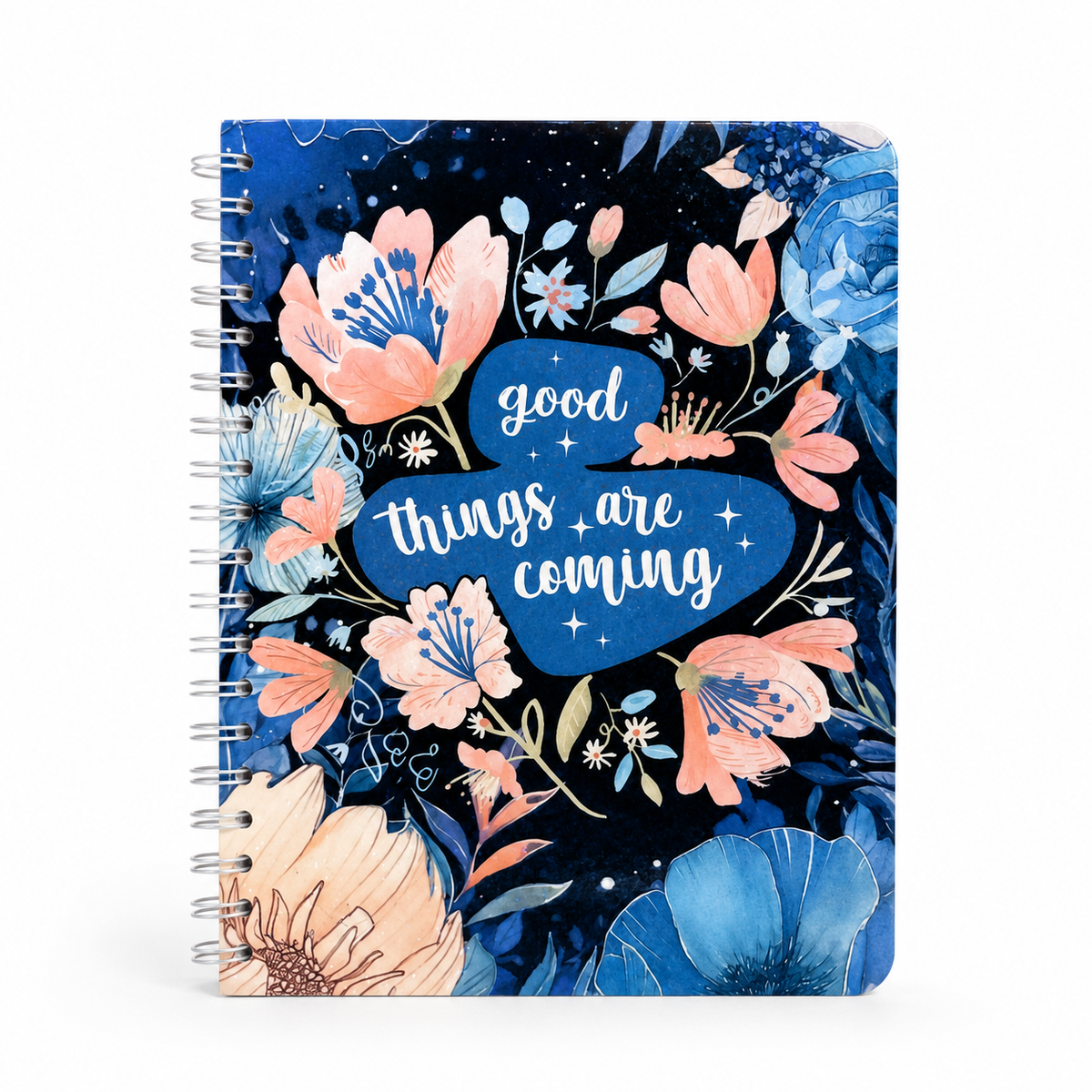 Good Things Are Coming Spiral Notebook