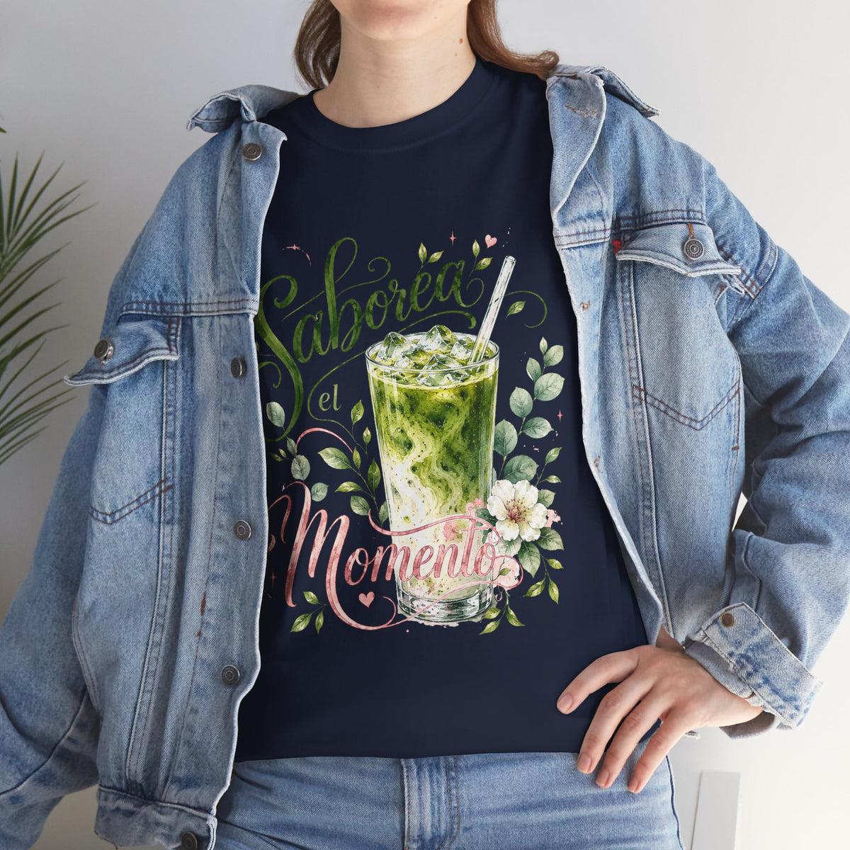 Saborea el Momento Shirt, Iced Matcha Lover Tee