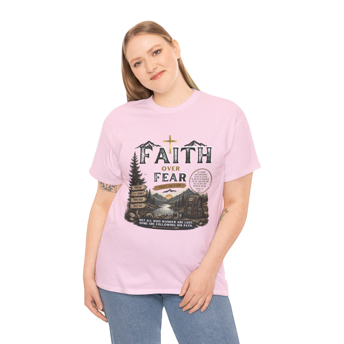 Faith Over Fear Christian T-Shirt | Unisex Faith Graphic Tee