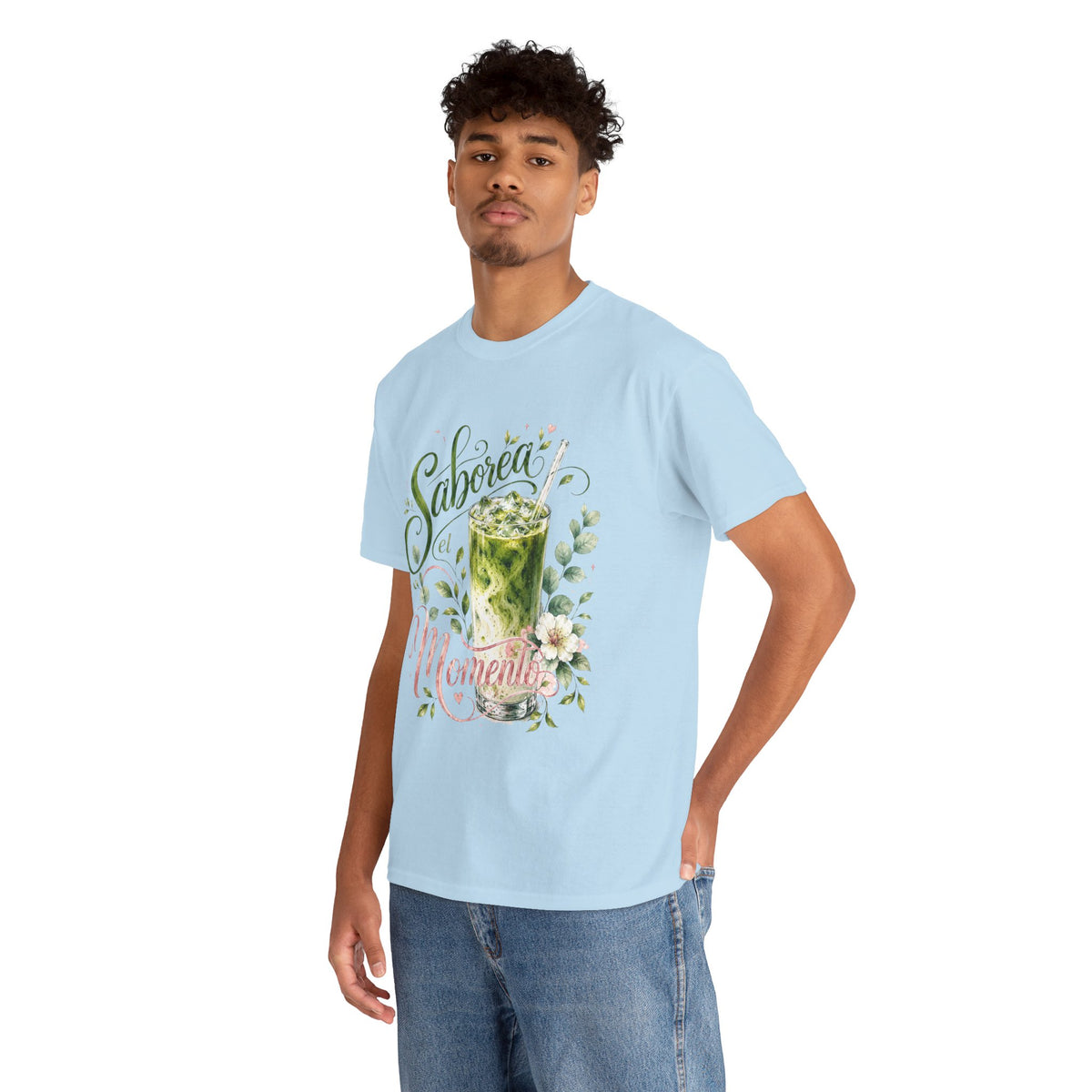 Saborea el Momento Shirt, Iced Matcha Lover Tee