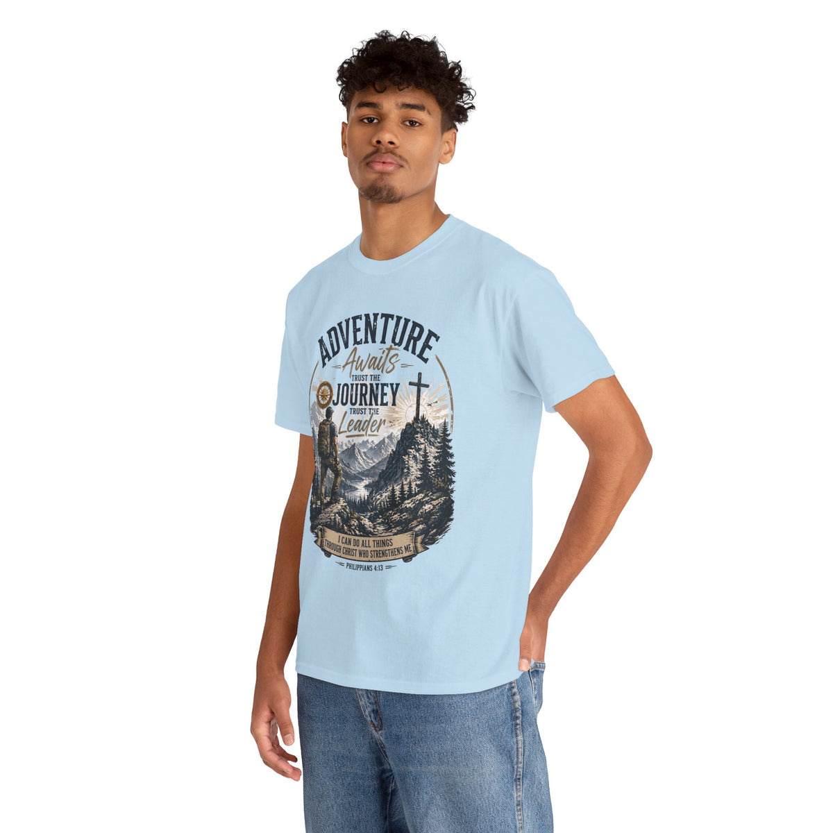 Adventure Awaits Unisex T-Shirt | Outdoor Travel Graphic Tee