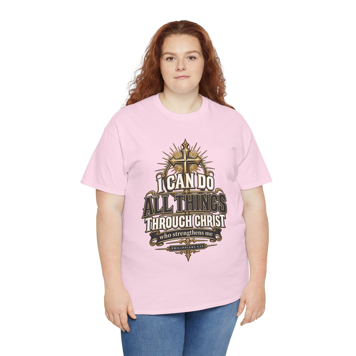 I Can Do All Things Christian T-Shirt | Philippians 4:13 Unisex Faith Tee