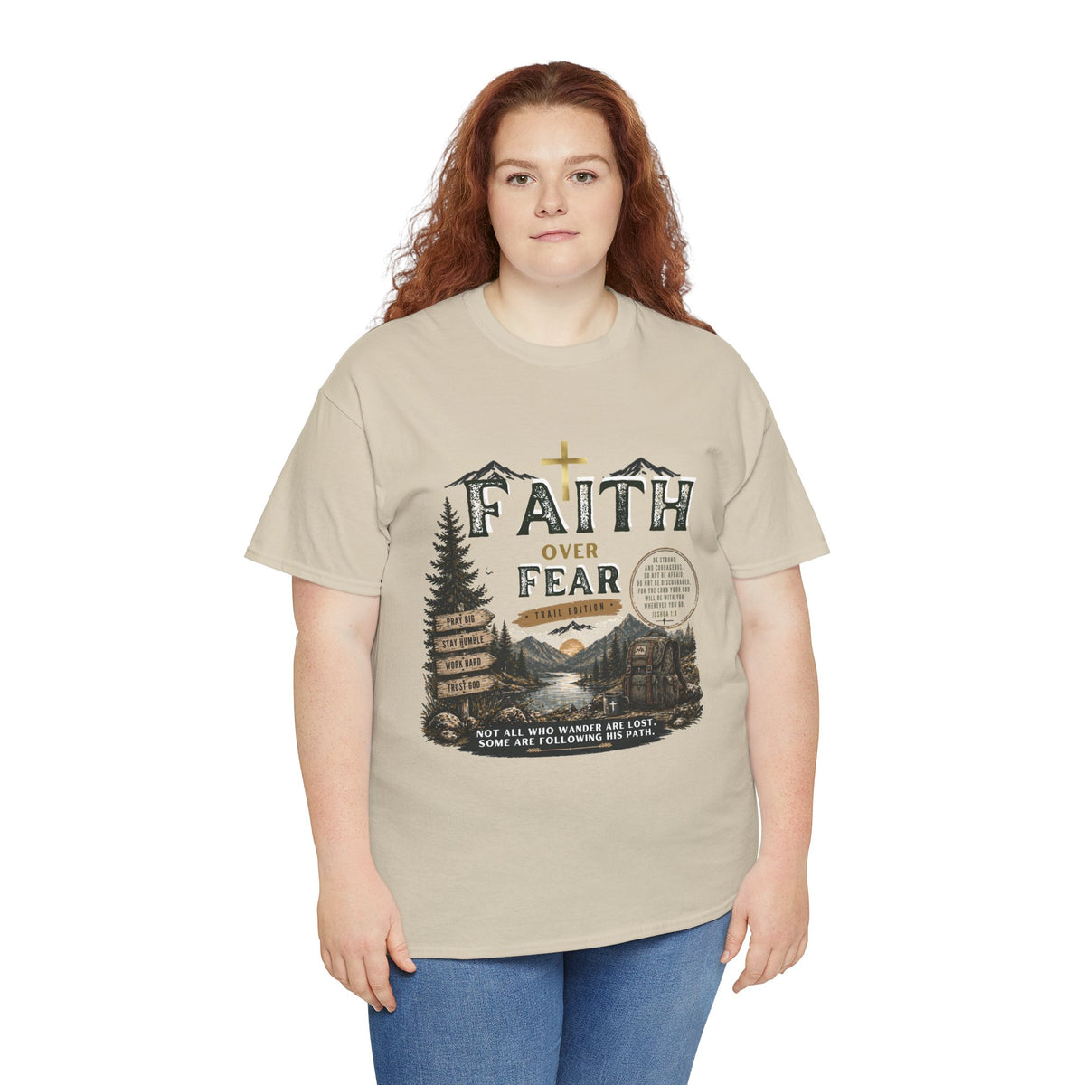 Faith Over Fear Christian T-Shirt | Unisex Faith Graphic Tee