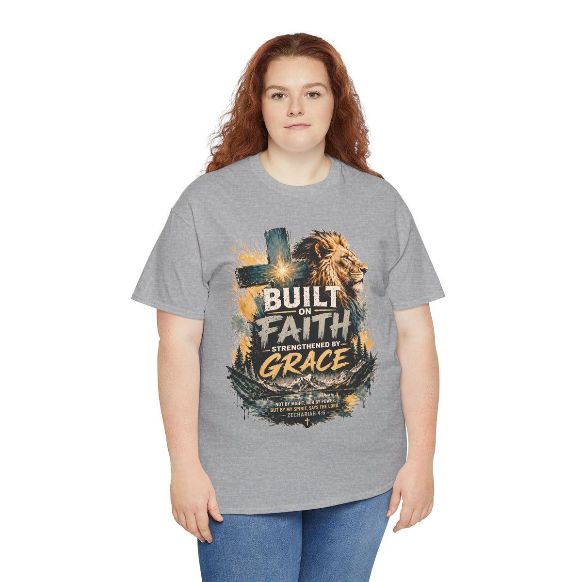 Built by Faith Christian T-Shirt | Unisex Faith Graphic Tee