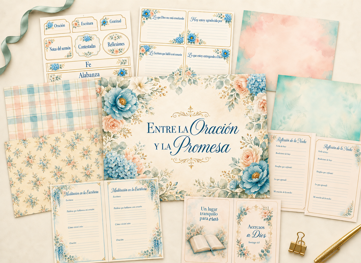 Colección digital completa Entre la Oración y la Promesa en español