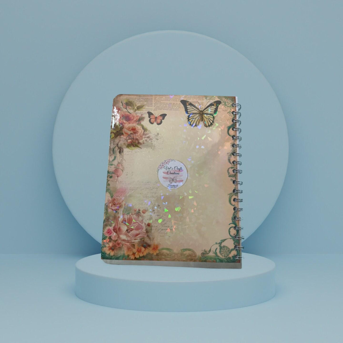 Choose to be Grateful Christian Inspirational Spiral Notebook